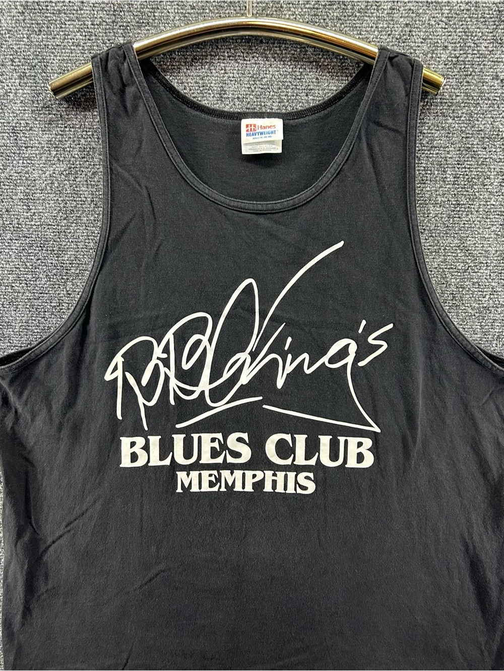 Vintage 90s B.B. King’s Blues Club Memphis Muscle Tank Top XL RARE USA Made